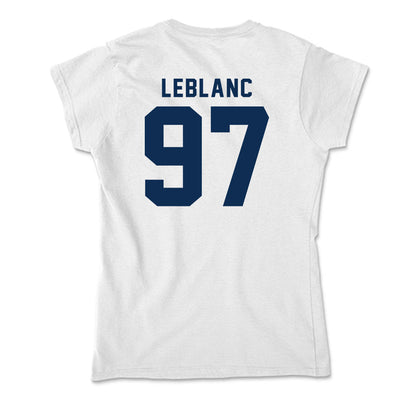 West Virginia - NCAA Football : Will LeBlanc - Soft Style Women’s T-Shirt-1