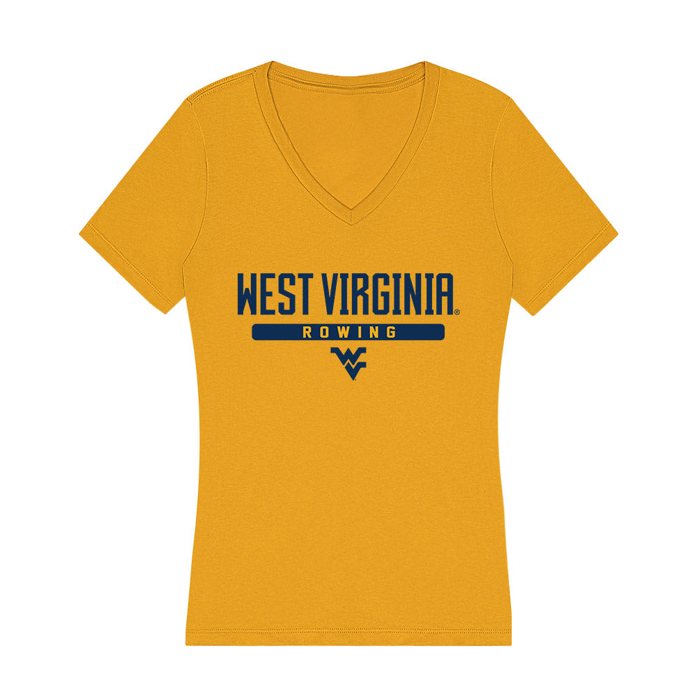 West Virginia - NCAA Women's Rowing : Melisse Huguet - Women's V-Neck T-Shirt-0