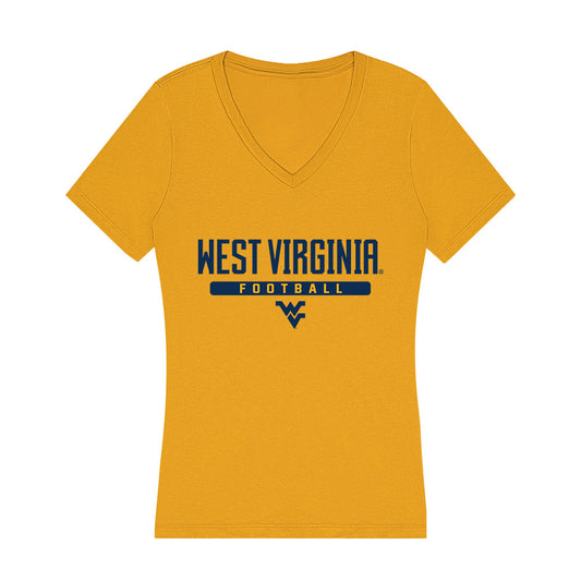 West Virginia - NCAA Football : Sullivan Weidman - Women's V-Neck T-Shirt-0