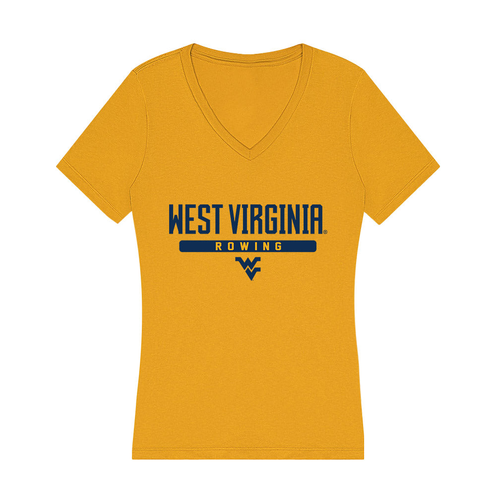 West Virginia - NCAA Women's Rowing : Ashlea Clark - Women's V-Neck T-Shirt-0