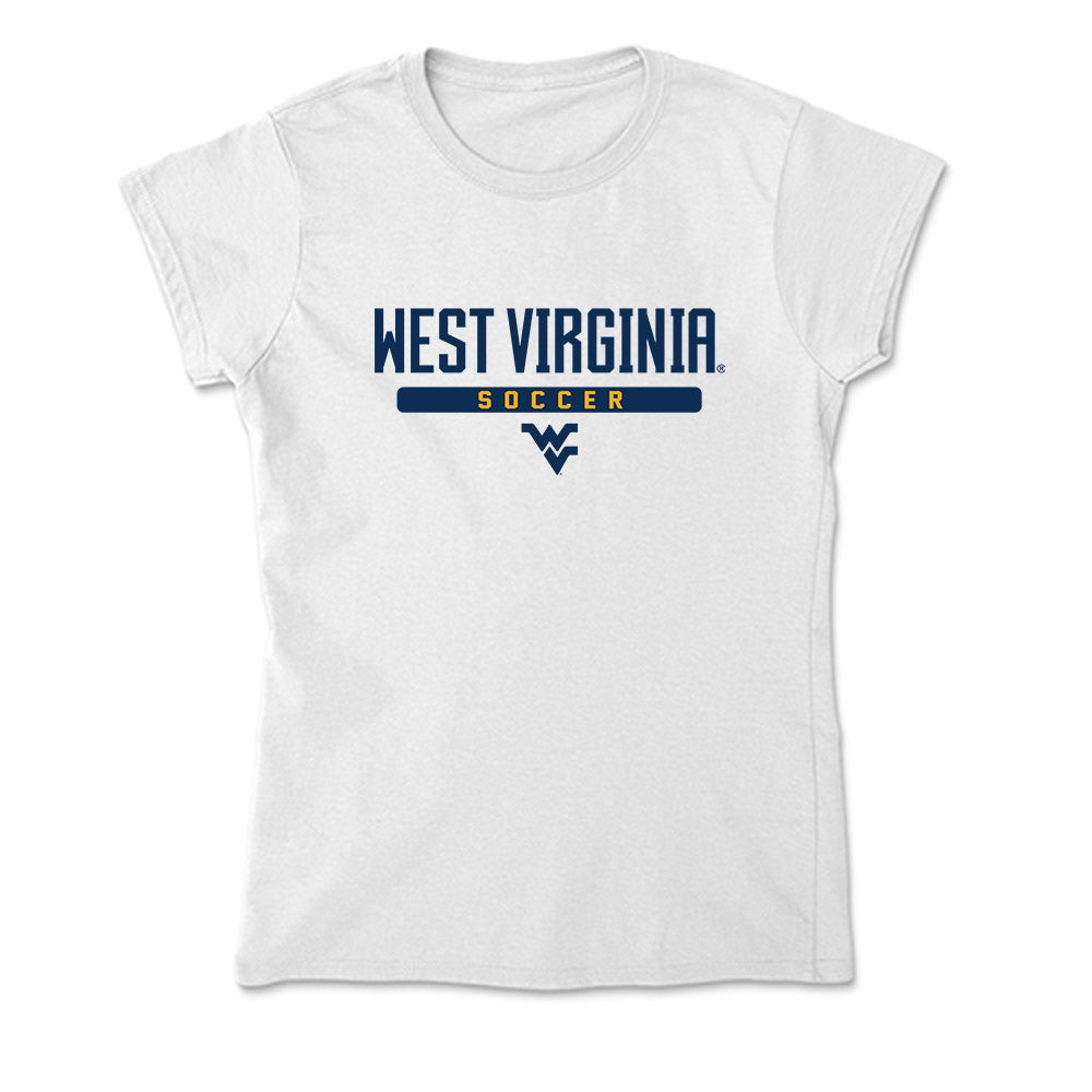 West Virginia - NCAA Women's Soccer : Tyler Clyburn - Soft Style Women’s T-Shirt-0
