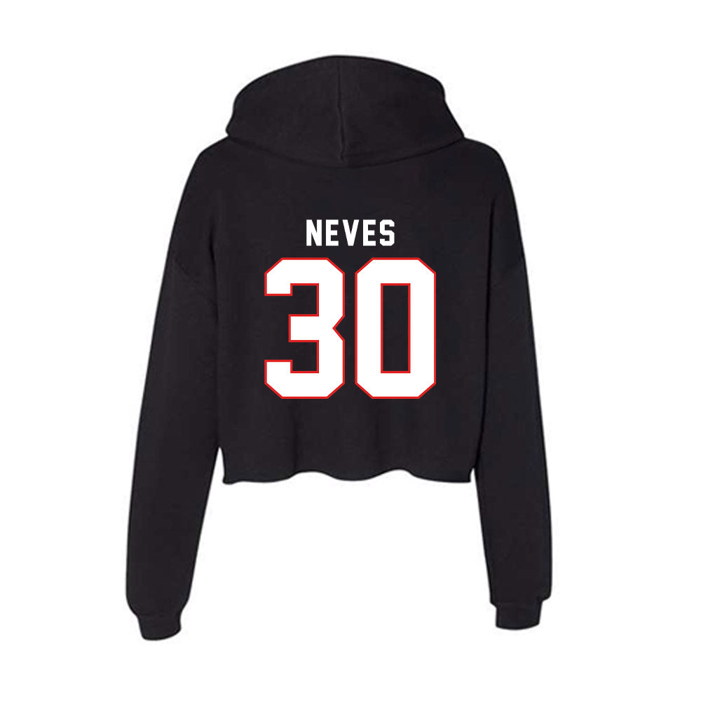 Texas Tech - NCAA Women's Soccer : Sophie Neves - Women's Crop Fleece Hoodie-1