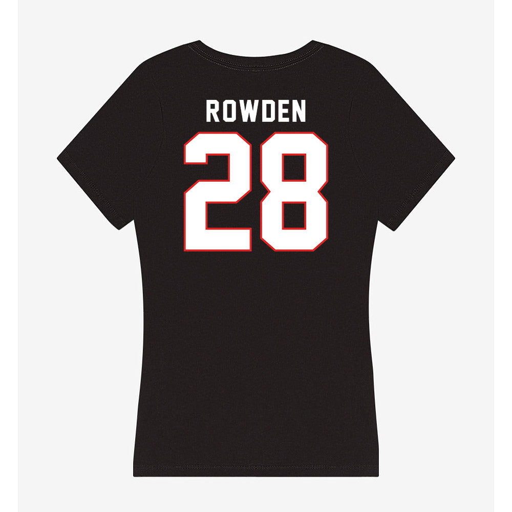 Texas Tech - NCAA Football : Ashton Rowden - Women's V-Neck T-Shirt-1