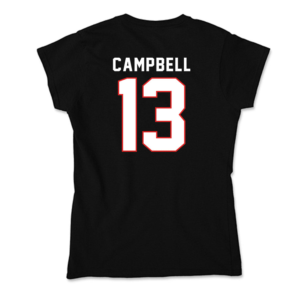 Texas Tech - NCAA Football : Chase Campbell - Soft Style Women’s T-Shirt-1