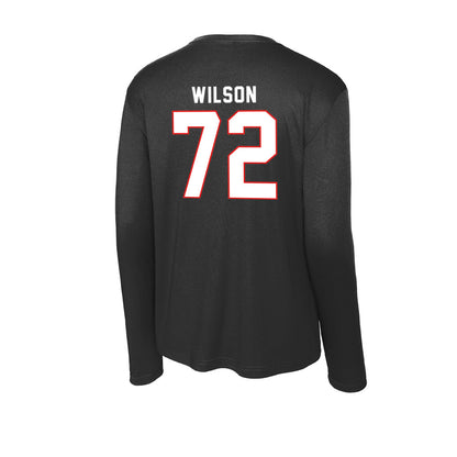 Texas Tech - NCAA Football : Sheridan Wilson - Activewear Long Sleeve T-Shirt