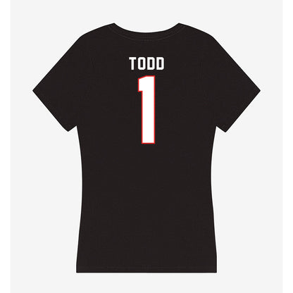 Texas Tech - NCAA Women's Soccer : Adelyn Todd - Women's V-Neck T-Shirt-1