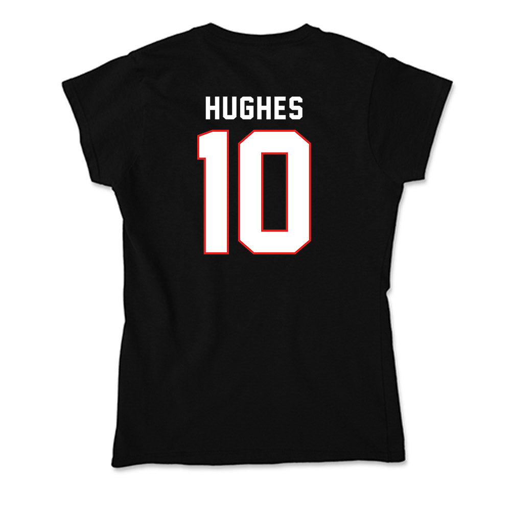 Texas Tech - NCAA Baseball : Logan Hughes - Soft Style Women’s T-Shirt-1