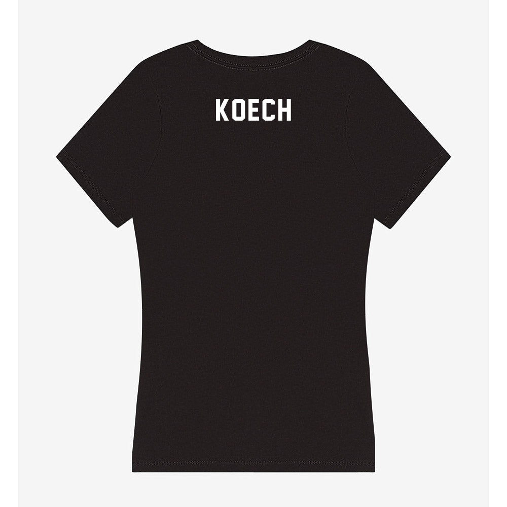 Texas Tech - NCAA Men's Cross Country : Vincent Koech - Women's V-Neck T-Shirt-1
