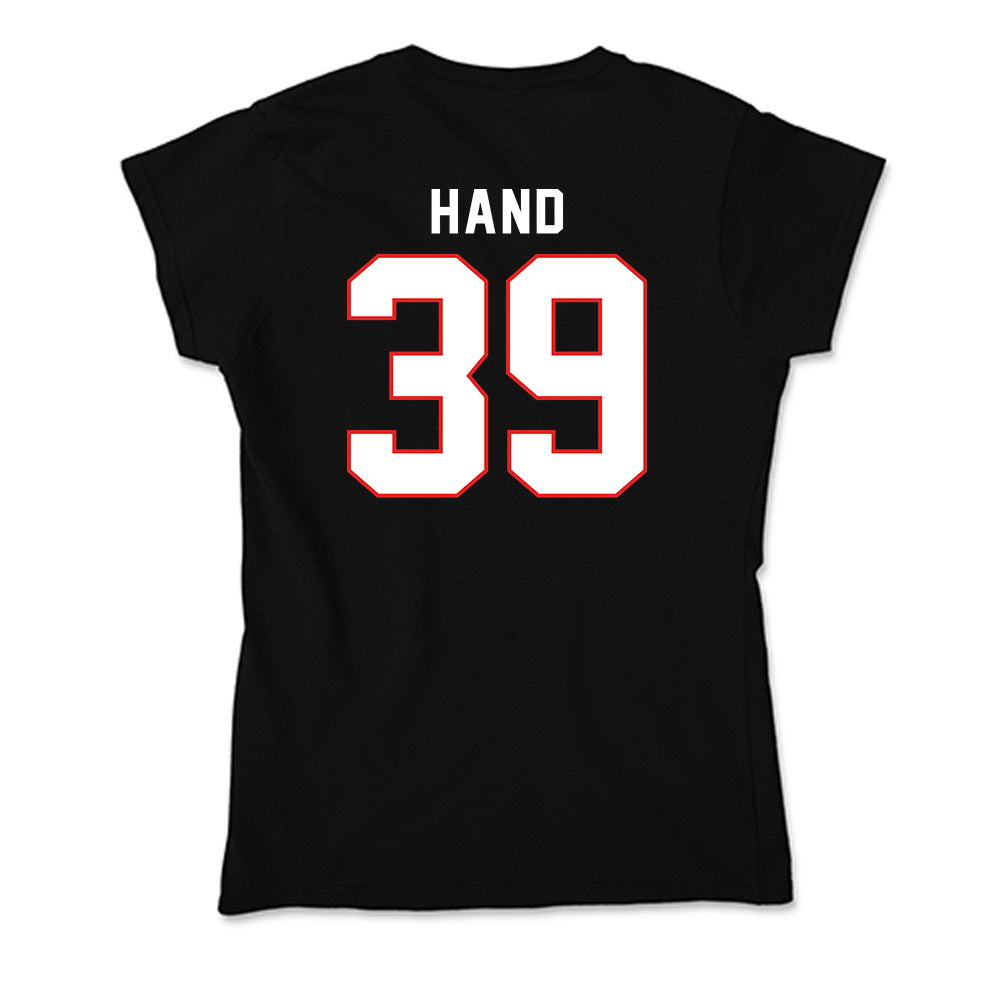 Texas Tech - NCAA Football : Jacob Hand - Soft Style Women’s T-Shirt-1