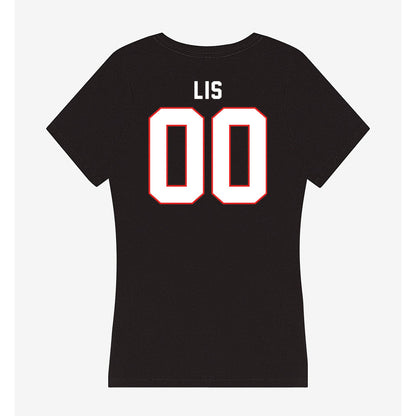 Texas Tech - NCAA Softball : Jackie Lis - Women's V-Neck T-Shirt-1