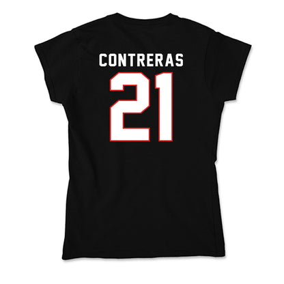 Texas Tech - NCAA Women's Volleyball : Emily Contreras - Soft Style Women’s T-Shirt-1