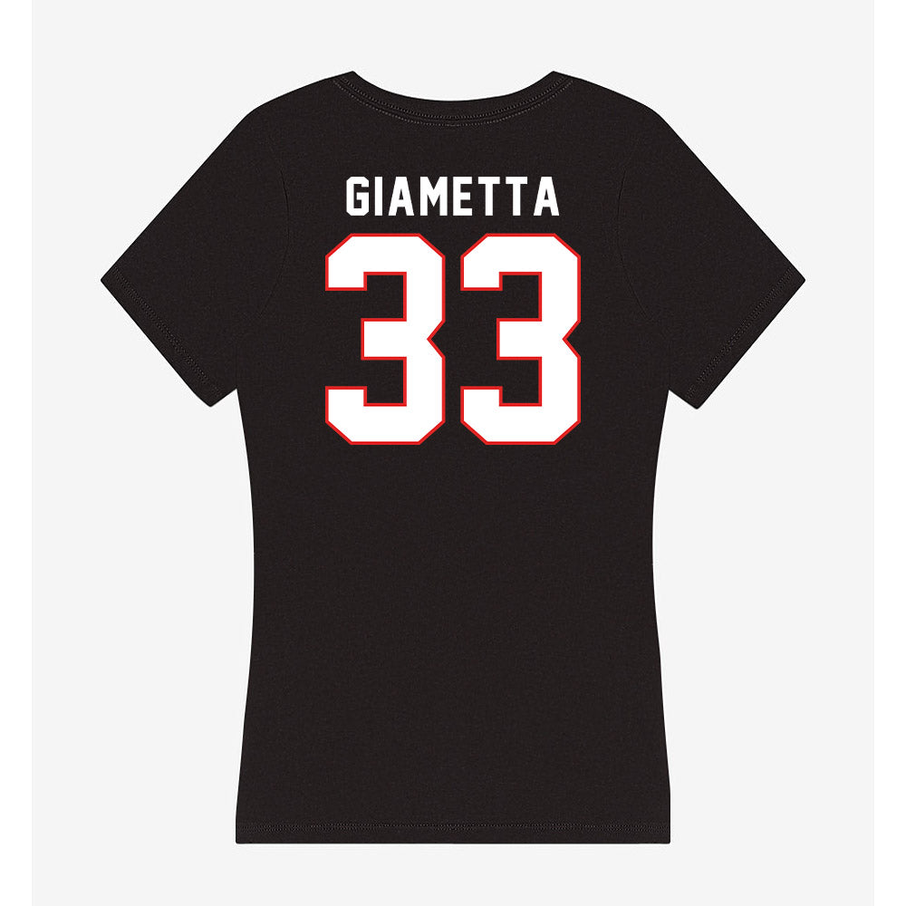 Texas Tech - NCAA Women's Soccer : Kaitlyn Giametta - Women's V-Neck T-Shirt-1