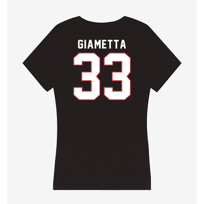 Texas Tech - NCAA Women's Soccer : Kaitlyn Giametta - Women's V-Neck T-Shirt-1