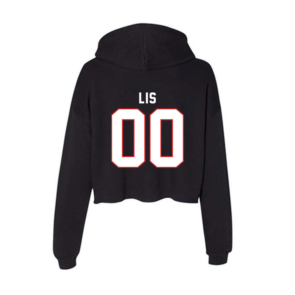 Texas Tech - NCAA Softball : Jackie Lis - Women's Crop Fleece Hoodie-1