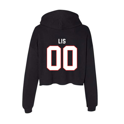 Texas Tech - NCAA Softball : Jackie Lis - Women's Crop Fleece Hoodie-1