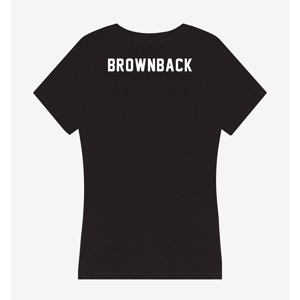 Texas Tech - NCAA Women's Tennis : Ella Brownback - Women's V-Neck T-Shirt-1
