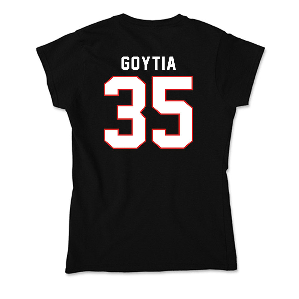 Texas Tech - NCAA Baseball : A.J. Goytia - Soft Style Women’s T-Shirt-1