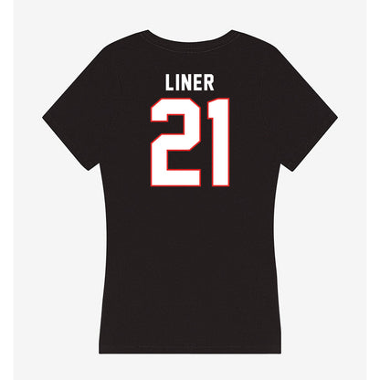Texas Tech - NCAA Women's Soccer : Reese Liner - Women's V-Neck T-Shirt-1