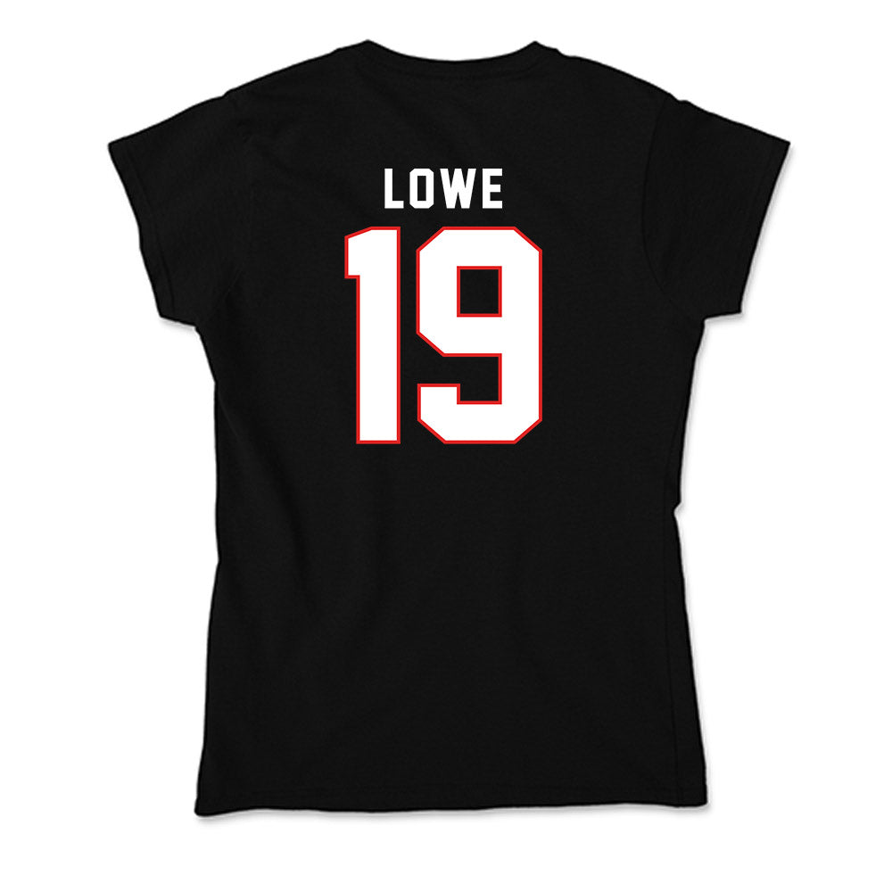 Texas Tech - NCAA Baseball : Jonathan Lowe - Soft Style Women’s T-Shirt-1