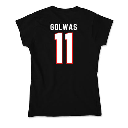 Texas Tech - NCAA Football : Brock Golwas - Soft Style Women’s T-Shirt-1