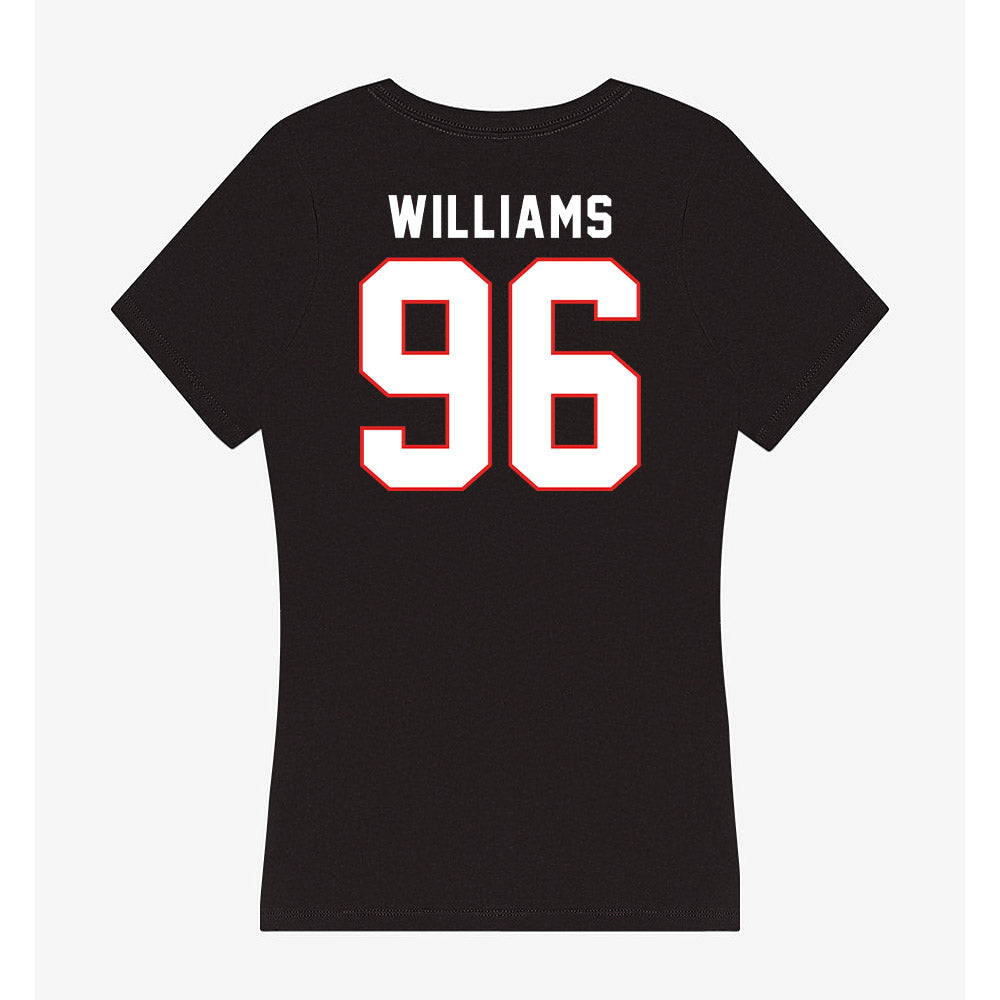 Texas Tech - NCAA Football : Keyshawn Williams - Women's V-Neck T-Shirt-1