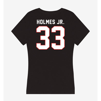 Texas Tech - NCAA Football : A.J. Holmes Jr. - Women's V-Neck T-Shirt-1
