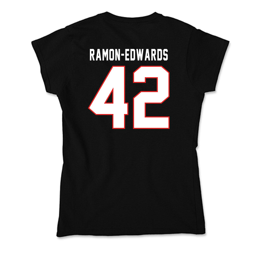 Texas Tech - NCAA Football : Marcus Ramon-Edwards - Soft Style Women’s T-Shirt-1