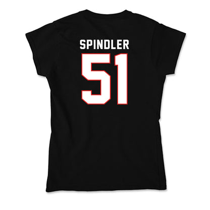 Texas Tech - NCAA Baseball : Jake Spindler - Soft Style Women’s T-Shirt-1