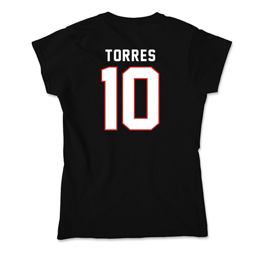 Texas Tech - NCAA Women's Soccer : Emma Torres - Soft Style Women’s T-Shirt-1