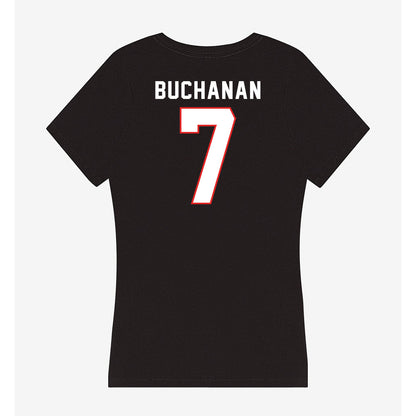 Texas Tech - NCAA Women's Volleyball : Lauren Buchanan - Women's V-Neck T-Shirt-1
