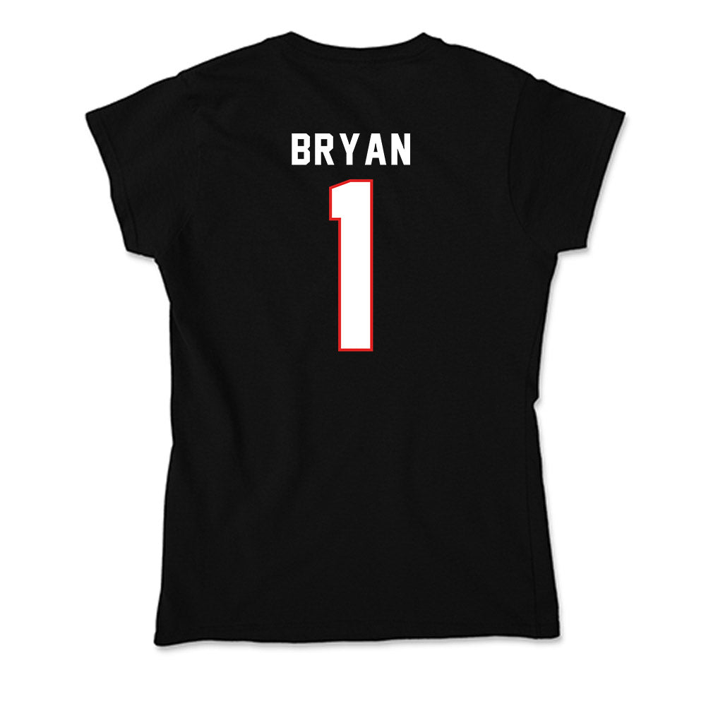 Texas Tech - NCAA Men's Basketball : Tyeree Bryan - Soft Style Women’s T-Shirt-1