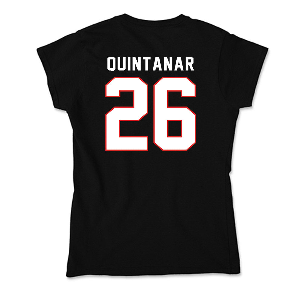 Texas Tech - NCAA Baseball : Matt Quintanar - Soft Style Women’s T-Shirt-1