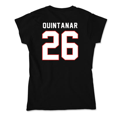 Texas Tech - NCAA Baseball : Matt Quintanar - Soft Style Women’s T-Shirt-1