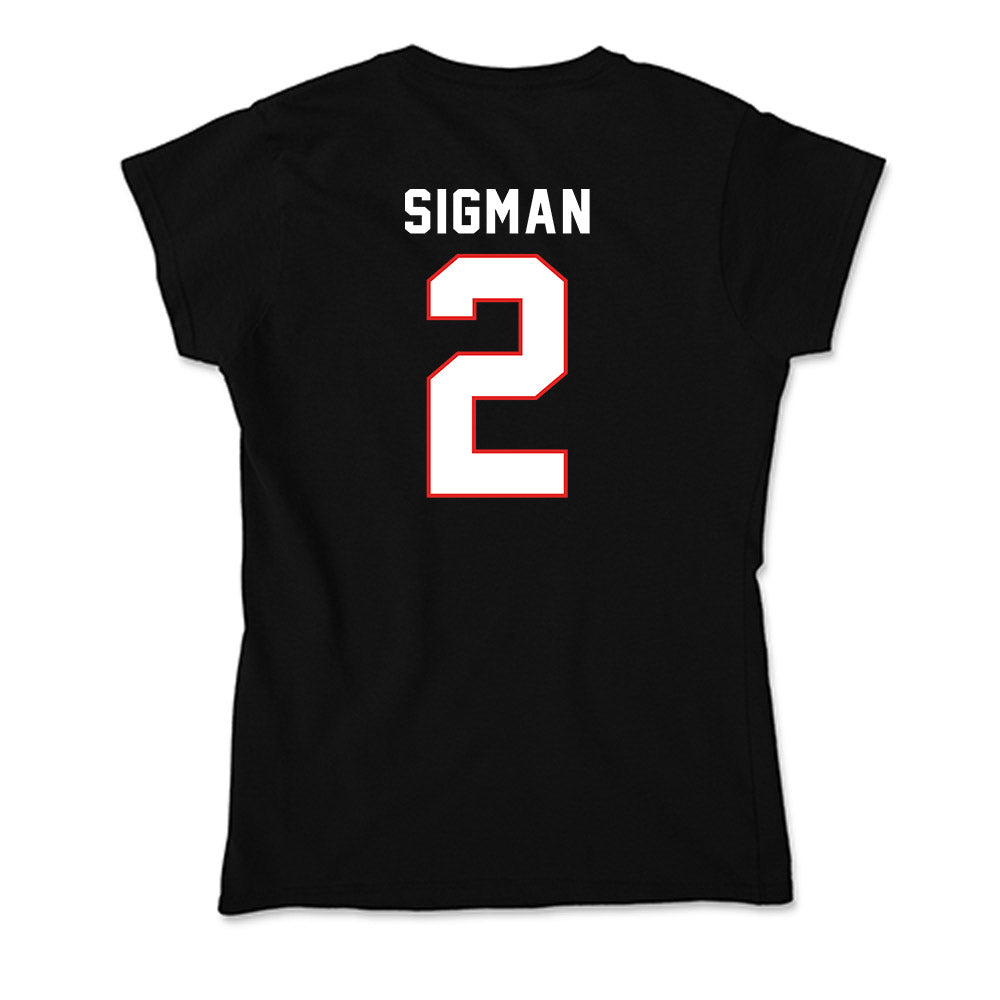 Texas Tech - NCAA Women's Volleyball : Gretchen Sigman - Soft Style Women’s T-Shirt-1