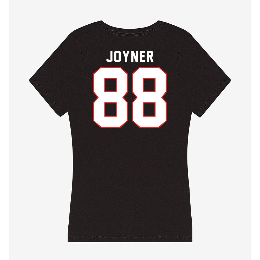Texas Tech - NCAA Football : Quintaelyn Joyner - Women's V-Neck T-Shirt-1