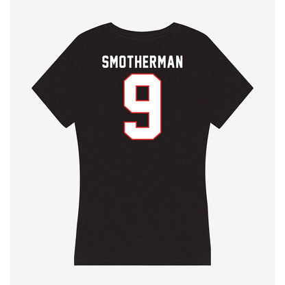 Texas Tech - NCAA Women's Volleyball : Maddie Smotherman - Women's V-Neck T-Shirt-1