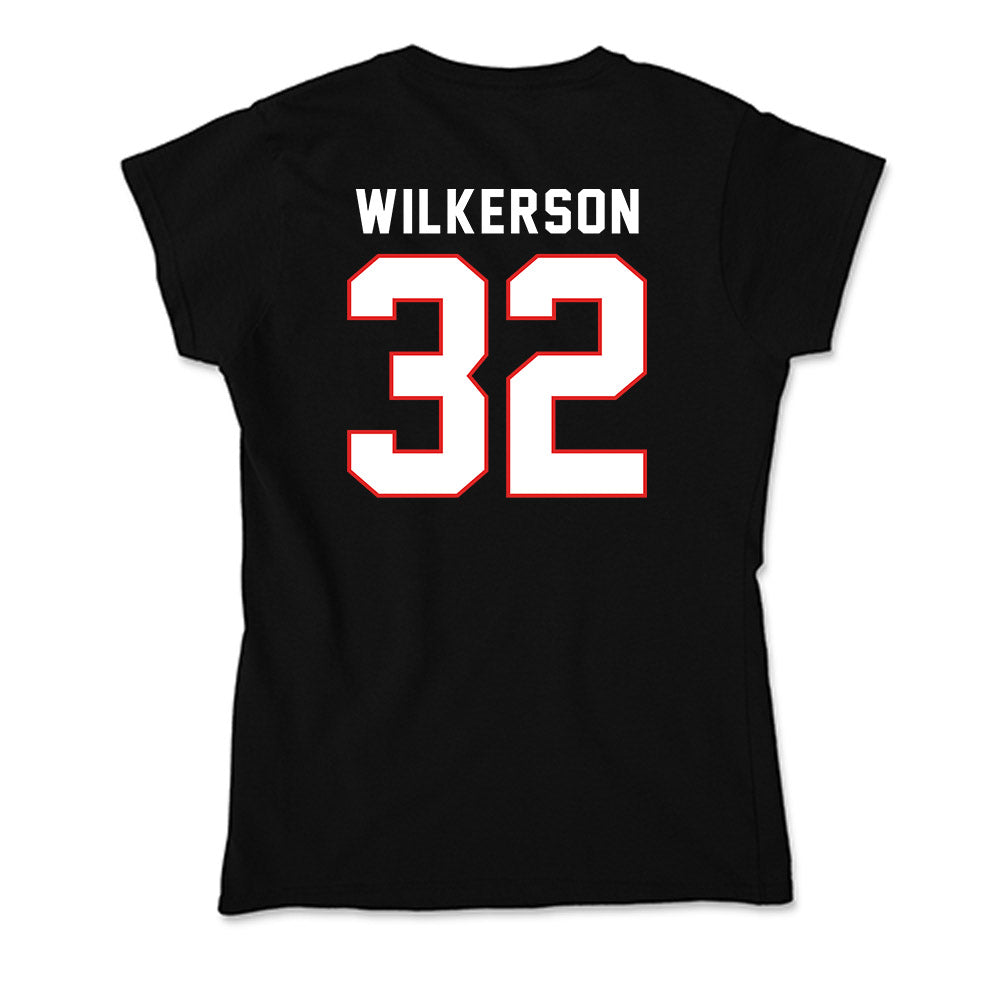 Texas Tech - NCAA Football : Sawyer Wilkerson - Soft Style Women’s T-Shirt-1
