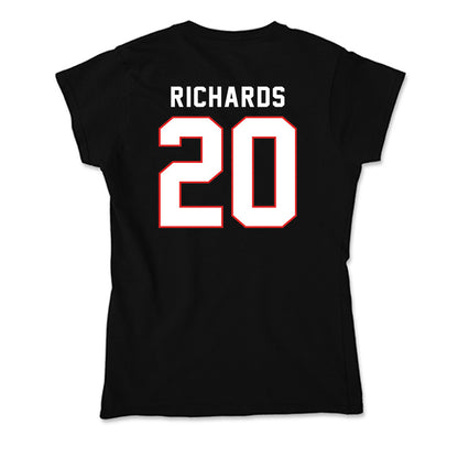 Texas Tech - NCAA Softball : Mia Richards - Soft Style Women’s T-Shirt-1