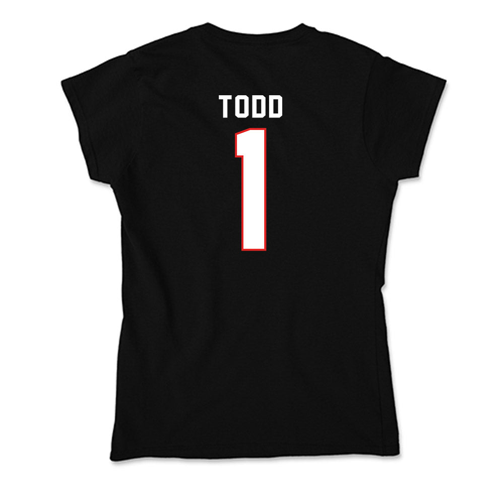 Texas Tech - NCAA Women's Soccer : Adelyn Todd - Soft Style Women’s T-Shirt-1