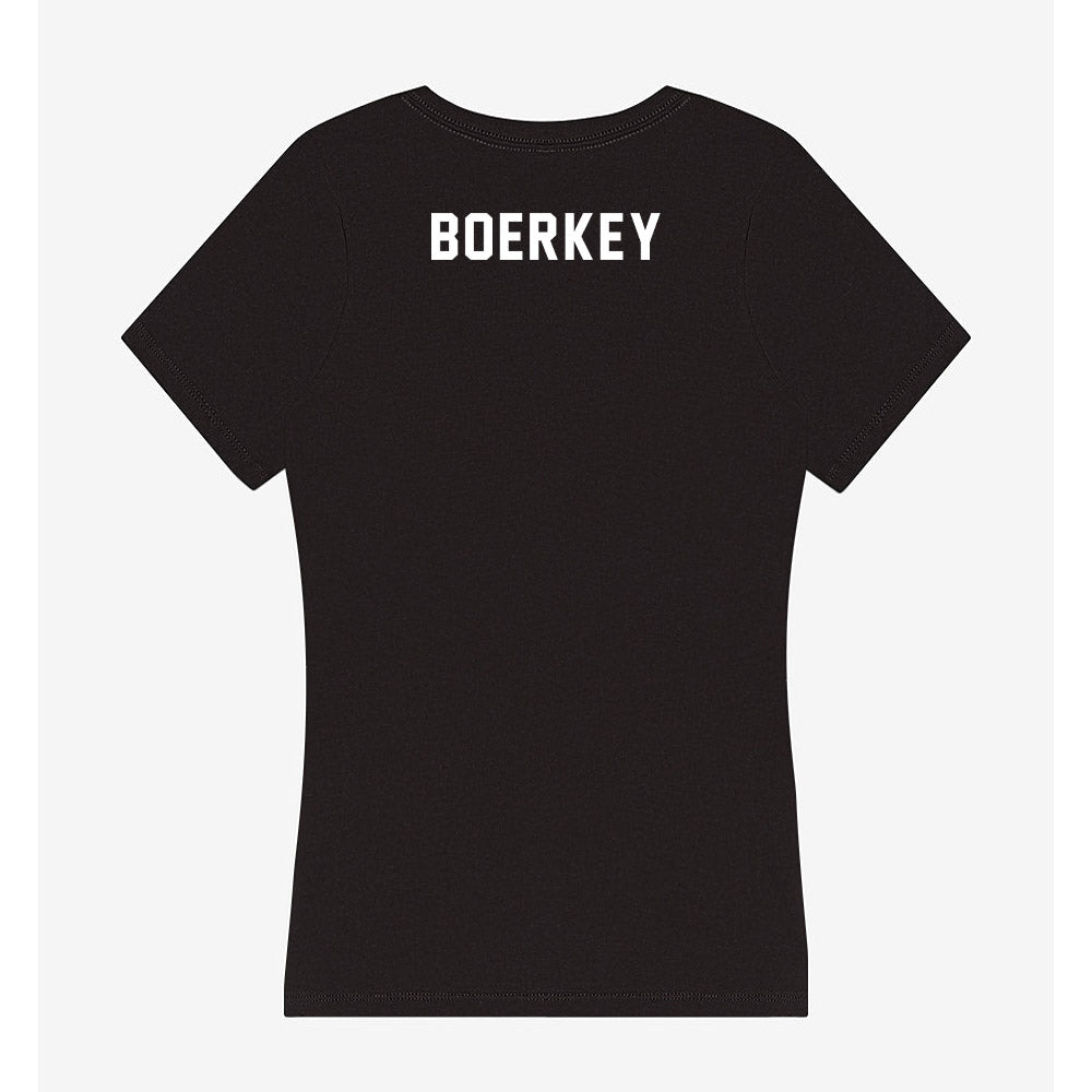 Texas Tech - NCAA Men's Track & Field : Pierre Boerkey - Women's V-Neck T-Shirt-1