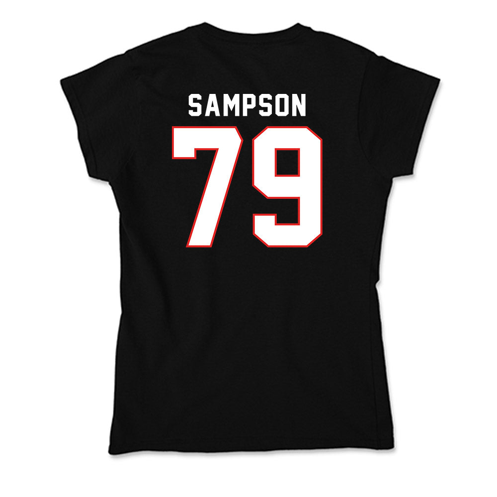 Texas Tech - NCAA Football : Howard Sampson - Soft Style Women’s T-Shirt-1