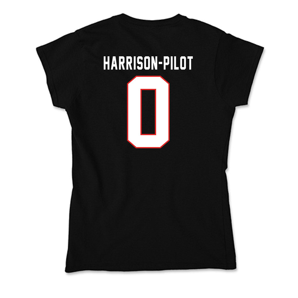 Texas Tech - NCAA Football : Mikal Harrison-Pilot - Soft Style Women’s T-Shirt-1