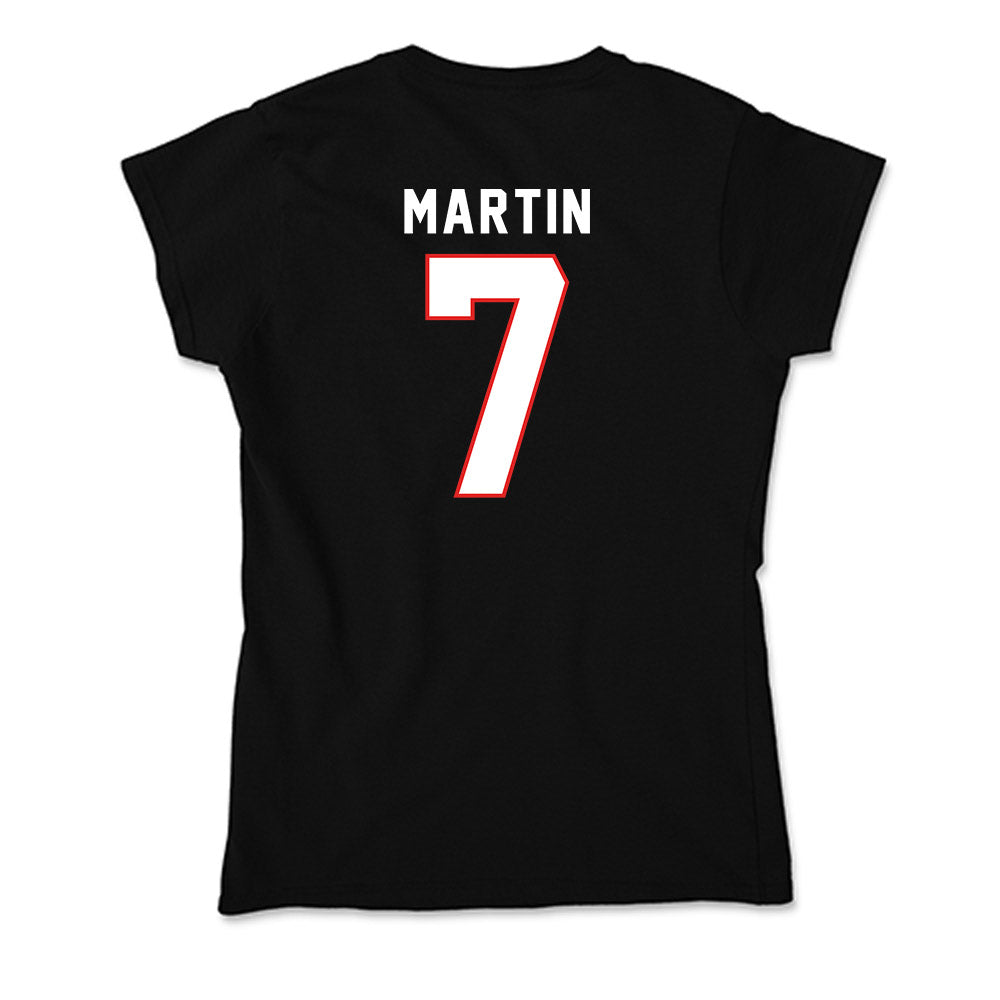 Texas Tech - NCAA Women's Basketball : Kalysta Martin - Soft Style Women’s T-Shirt-1