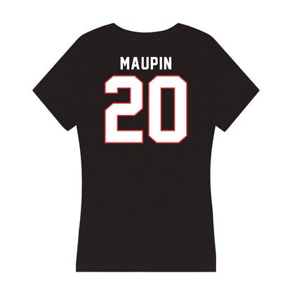 Texas Tech - NCAA Women's Basketball : Bailey Maupin - Women's V-Neck T-Shirt-1