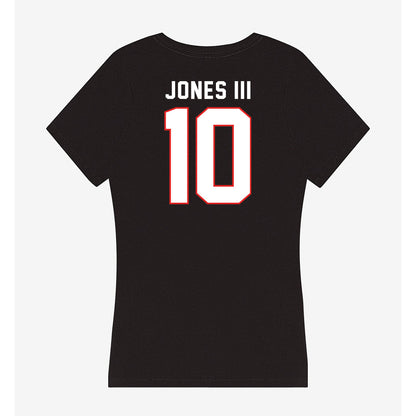 Texas Tech - NCAA Football : Lloyd Jones III - Women's V-Neck T-Shirt-1