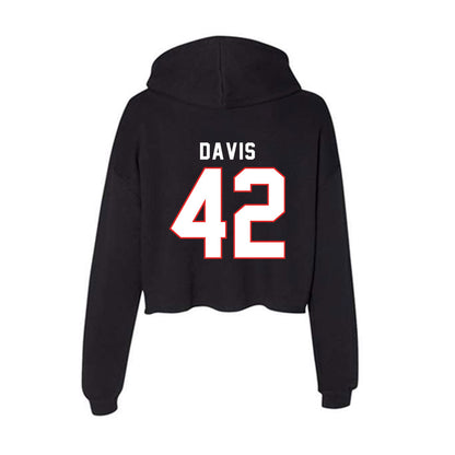 Texas Tech - NCAA Softball : Mihyia Davis - Women's Crop Fleece Hoodie-1