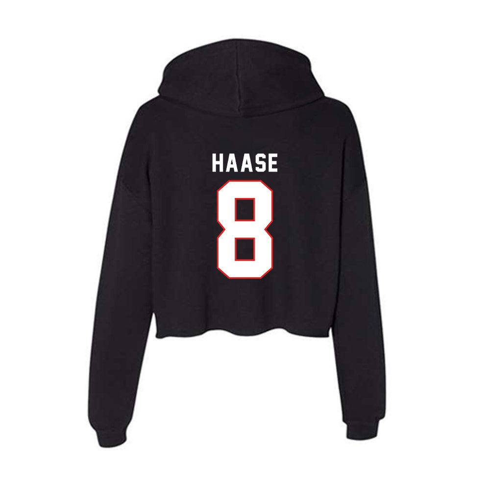 Texas Tech - NCAA Women's Soccer : Skylar Haase - Women's Crop Fleece Hoodie-1