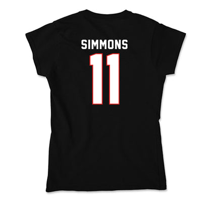 Texas Tech - NCAA Football : Malcolm Simmons - Soft Style Women’s T-Shirt-1