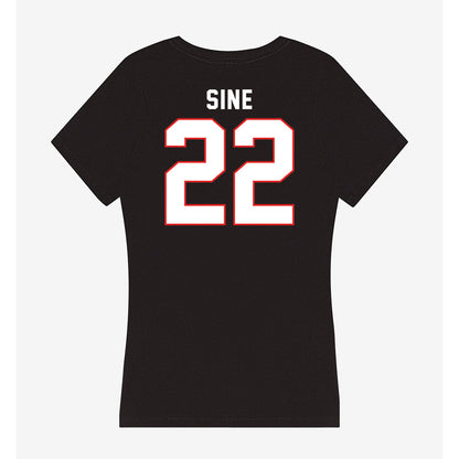 Texas Tech - NCAA Women's Soccer : Tabitha "Abbi" Sine - Women's V-Neck T-Shirt-1