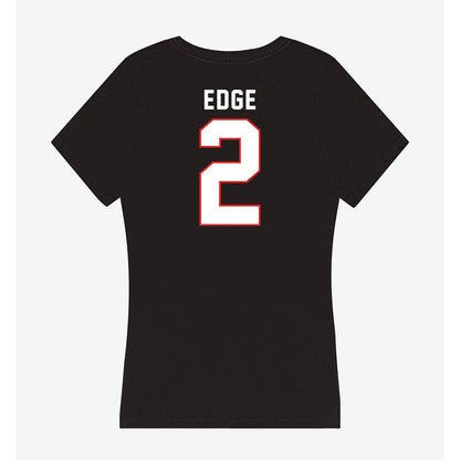Texas Tech - NCAA Softball : Cimone Edge - Women's V-Neck T-Shirt-1